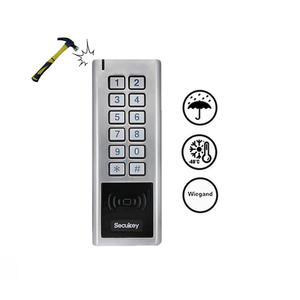 Wateperooof Kiểm Soát Truy Cập Cửa Thẻ Thông Minh Khóa Cửa Wiegand 125Khz 13.56Mhz Đầu Đọc Thẻ Mã Ổ Khóa - Product Image 4