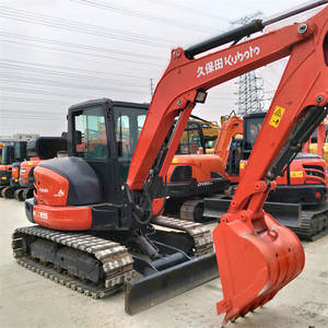 Top marque Japon KUBOTA KX165 occasion mini pelle 5 tonnes EPA CE certificat d'occasion pelle domestique à bas prix - Product Image 3