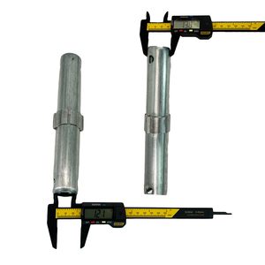 Accessoires d'échafaudage Barre de connexion en acier galvanisé Q235 avec trou de 8,0 mm pour échafaudage trapézoïdal - Product Image 4