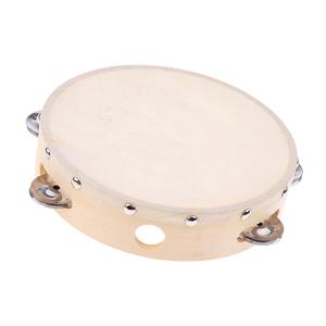 Tamburo a mano da 8 pollici Orff giocattoli a percussione per neonati strumento musicale per bambini giocattoli per bambini modello di apprendimento infantile - Product Image 2
