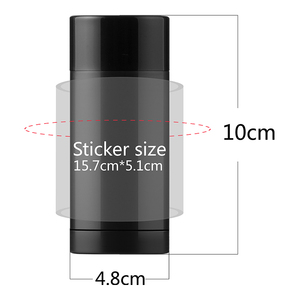 Slick Coiffure Cire <span class=keywords><strong>Sans</strong></span> Étiquette Pommade Forme Bord Contrôle Bâton pour cheveux humains - Product Image 6