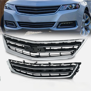 Calandre de voiture <span class=keywords><strong>prix</strong></span> usine Chrome et noir ensemble de calandre pour <span class=keywords><strong>Chevrolet</strong></span> <span class=keywords><strong>Impala</strong></span> 2014 accessoires inférieur et supérieur GM1200685 GM1036159 - Product Image 2
