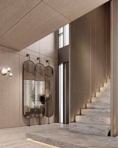 Không thấm nước chống cháy tường trong nhà bao gồm thiết kế cổ điển dễ dàng để duy trì sử dụng lâu dài cho các trường học căn hộ khách sạn phòng khách - Product Image 4