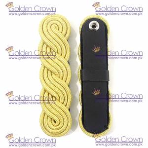 Custom Corded Embroidered <b>Beads</b> Fabric Shoulder <b>Boards</b> Supplier | Security Epaulettes - Product Image 2