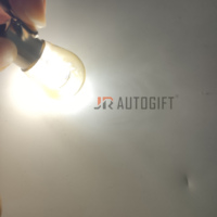 Bombilla LED Automotriz, Lámpara Indicadora BA15S BA15D BAY15D, LED Blanco Cálido 4300K 12V-24V S25 1156 1157 3014 72SMD, Luz de Señalización LED