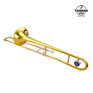 ทรอมโบนอัลโต Bb ระดับมืออาชีพ พร้อมเคลือบเงา สำหรับการแสดงวงดนตรีทองเหลือง - Product Image 5