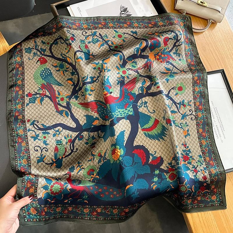 Vendita calda moda ufficio signora cravatta sciarpe 70*70cm 100