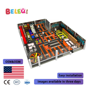 Centre d'activités récréatives Trampoline à cadre solide Équipement de <span class=keywords><strong>parc</strong></span> de trampoline <span class=keywords><strong>Parc</strong></span> de trampoline Fitness en plein air - Product Image 1