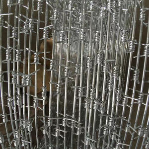 Bobine de fil barbelé de ferme de câblage hélicoïdal à bas prix 2.0mm mur de protection fil barbelé droit - Product Image 1