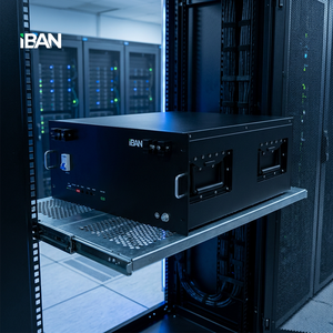 Batería de Litio de Ciclo Profundo IBAN POWER EBS 48200 48V 200Ah Personalizada al por Mayor para Equipos de Telecomunicaciones con 6000 Ciclos - Product Image 1