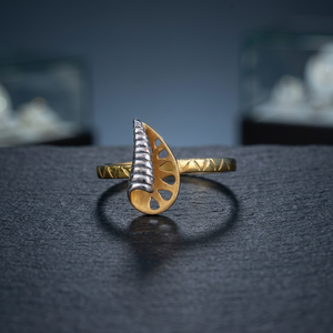 Minimalist 22K Solid Gold <b>Ring</b> for Women Trendy <b>Plain</b> Design Weddings Engagements Gifts Parties Anniversaries Religious Style - Product Image 6