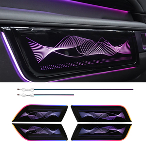 Kit d'éclairage LED RGBIC Premium pour l'habitacle de Land Rover Discovery 5 2017-2025 – Bande lumineuse étanche – Vente en gros - Product Image 1