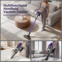 Supplier Vacuum Cleaner Terlaris, Vacuum Cleaner Tanpa Kantong, Kering, Isi Ulang, Genggam, Portabel, Tanpa Kabel untuk Rumah