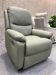 Luxury <b>hotel</b> electric leather recliner <b>sofa</b> reclining lounge chair zero gravity single seater relaxing lazy <b>sofa</b> swivel chair - Product Image 2