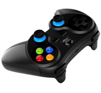 Control de Juego Inalámbrico PG-9157 con Bluetooth para Android/iOS/PC, Giroscopio de Seis Ejes y Botones Programables