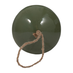 Mangiatoia Rotonda Sospesa per Uccelli con Tetto Verde per Esposizione in Giardino e Cortile - Product Image 6