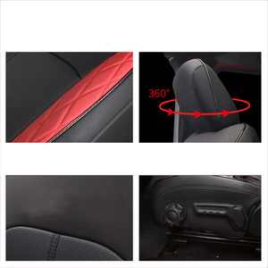 เบาะหนังหุ้มเบาะรถยนต์ทำจากเส้นใยที่ทนทานสำหรับรถ <span class=keywords><strong>JEEP</strong></span> <span class=keywords><strong>Wrangler</strong></span> <span class=keywords><strong>JL</strong></span> 2018 2019 <span class=keywords><strong>2022</strong></span> 2023 2024ซาฮารารูบิคอน - Product Image 4