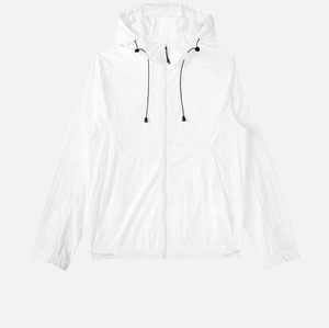 Vêtements résistants au soleil Vêtements hydrophobes à séchage rapide respirants pour l'extérieur UPF50 + Bande coupe-vent à capuche noire - Product Image 3