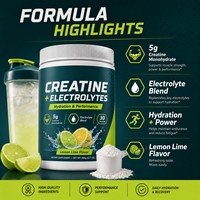 Greenpie OEM Private Label Créatine Monohydrate Poudre d'Électrolytes Nutrition Sportive Mélange de Boisson Hydratante Complément Alimentaire