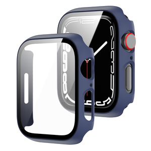 Cover per Smartwatch, Guscio Protettivo in PC + Pellicola Temperata 38/40/41/42/44/45mm, Custodia per <span class=keywords><strong>Apple</strong></span> <span class=keywords><strong>Watch</strong></span> Serie 8 <span class=keywords><strong>7</strong></span> - Product Image 3