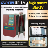 811A puissant 30KW 36KW machine de soudage par points en cuivre 110V 220v aluminium à nickel conversion portable soudeuse par points 18650