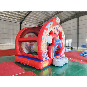 บ้านลมเด็กเล่นลายมาริโอ้ ดีไซน์ใหม่ บ้านเด้งดึ๋งสำหรับเด็กเล็ก ทำจากพีวีซีหนา 0.55 มม. - Product Image 3