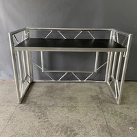 Table de DJ portable à hauteur réglable en alliage d'aluminium, certifiée TUV, pour spectacles sur scène, événements musicaux et présentoirs en treillis