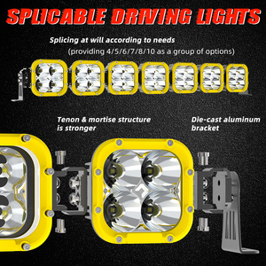 Barras de luz empalmadas para todoterreno, barra de luz Led Super brillante IP69K, 1200M, 4x4, <span class=keywords><strong>Can</strong></span> <span class=keywords><strong>Am</strong></span> <span class=keywords><strong>x3</strong></span> <span class=keywords><strong>Maverick</strong></span>, Modular, Linkable - Product Image 3