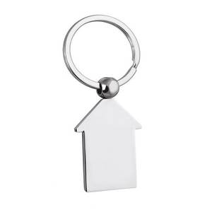 Llavero Metálico Personalizado con Diseño de Casa de Campo y Logotipo Personalizado - Product Image 3