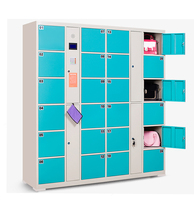 Sistema Inteligente WLAN, Casilleros de Almacenamiento para Celulares, Cerradura Electrónica, Acero Laminado en Frío, Color Personalizado, 1 Año de Garantía, ISO/CE