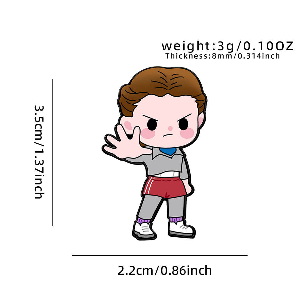 CZ3665-3 Pin de metal esmaltado Eleven