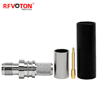 Connecteurs coaxiaux RF à faible perte RP-SMA femelle à sertir haute performance pour antenne de routeur WiFi LMR240 RG8X RG59
