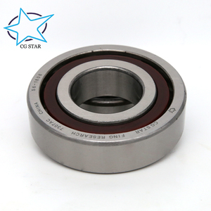 ตลับลูกปืนแบบสัมผัสเชิงมุม7204 7205 AC BM BW bep <span class=keywords><strong>TA</strong></span> มีความแม่นยำสูงเครื่องมือประเภทเหล็ก P4 - Product Image 4