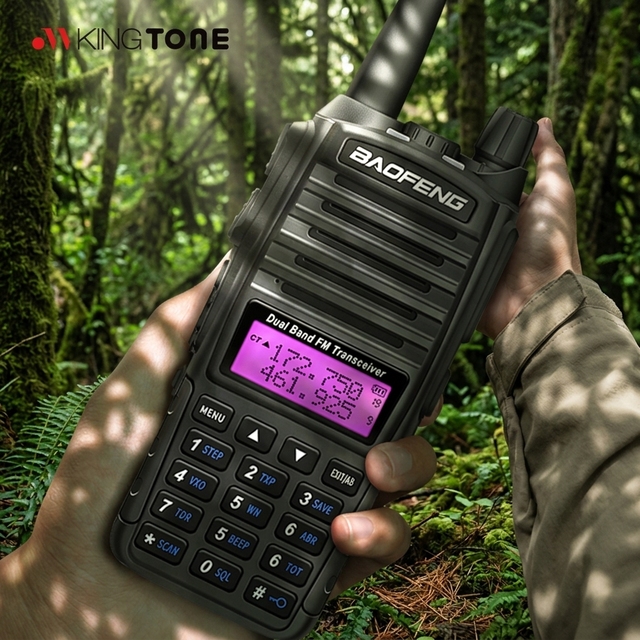 Best Buy High Quality Output Power BaoFeng UV-82 8W New Version Portable Ham Radio Walkie Talkie Dual PTT Two Way Amateur Radio
