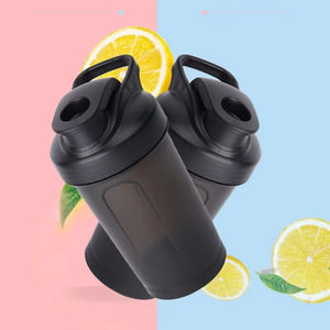 Portable Étanche Mélange Shake Bouteille D'eau Logo Personnalisé Protéine Poudre Gym Shaker Bouteille <span class=keywords><strong>pour</strong></span> Fitness En Plein Air Entraînement <span class=keywords><strong>Sport</strong></span> - Product Image 5