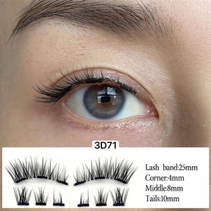 <span class=keywords><strong>2026</strong></span>年新品手工制作磁性超柔软超细睫毛带可重复使用无残忍动物实验假睫毛合成毛发 - Product Image 3