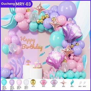 Kit Arco di Palloncini in Lattice per Compleanno, Decorazioni per Feste Ecologiche e Durevoli, Catena di Palloncini Fai-da-Te per Bambini e Adulti, 1°, 18°, 30° Compleanno - Product Image 4