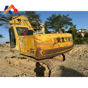 Komatsu รถขุดขนาดกลางสำหรับ PC200-6มือสองราคาถูกจัดส่งฟรีส่วนประกอบหลักรวมถึงปั๊มเครื่องยนต์มอเตอร์ - Product Image 4