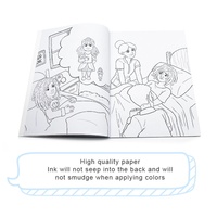 Servicio de Impresión de Libros 2025, Personalización de la Portada, Impresión Personalizada, Libro para Colorear con Agua para Niños