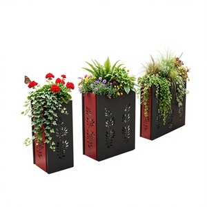 Macetas de Jardín Ecológicas con Recubrimiento de Polvo de Hierro para Decoración de Plantas en Interiores y Exteriores, Venta al Por Mayor - Product Image 1