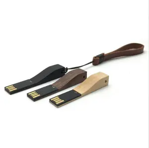 新しいホイッスル木製USBフラッシュドライブスタイリッシュなUSBスティック収納用