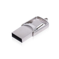 Mini Memoria USB de 128 GB con Interfaz USB de Alta Velocidad OTG Tipo-C 3.0, Unidad Flash de 64 GB, Memoria USB Metálica 2.0 de 1 GB, 2 GB, 4 GB, 8 GB, 16 GB, 32 GB