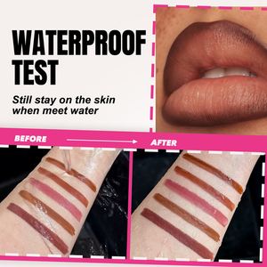 Crayon à lèvres liquide mat <span class=keywords><strong>naturel</strong></span> waterproof haute pigmentation personnalisé pour marque privée - Product Image 6