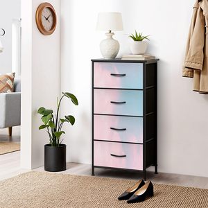 Đầy Màu Sắc Đám Mây Thiết Kế 4-Ngăn Kéo Tủ Quần Áo Hay Quái Quái Bầu Trời Lưu Trữ Tổ Chức Cho Phòng Khách Phòng Ngủ Trang Trí Nội Thất Trong Kho - Product Image 1