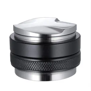 53mm 커피 분배기 및 탬퍼 2 in 1, 듀얼 헤드 커피 레벨러 54mm Breville Portafilter