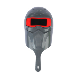 Grosir Pabrik masker las depan pengangkat perisai wajah bahan PP hitam dengan helm las <span class=keywords><strong>Flip</strong></span>-Up - Product Image 4