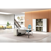 Bureau de direction de luxe 2026, design moderne et personnalisé, table de bureau pour PDG et managers