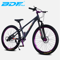 Bicicletas de Montaña BDF de Gran Venta con 8 Velocidades para Salto de Tierra, Freno de Disco, Tamaños 20/24/26 Pulgadas, para Niños y Adultos, MTB Todoterreno