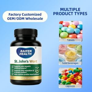 Capsules de millepertuis de haute qualité en marque blanche OEM en gros pour adultes – Favorise la relaxation et calme l'humeur - Product Image 4