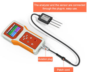 Tragbares Bodenprüfgerät für die Landwirtschaft - Intelligente Agri-Sensoren, Bodenfeuchte-Datenrekorder & Bodenanalysator - Product Image 4